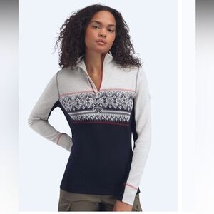 Dale of Norway Moritz Women’s Sweater Superfine Merino Wool Size Medium